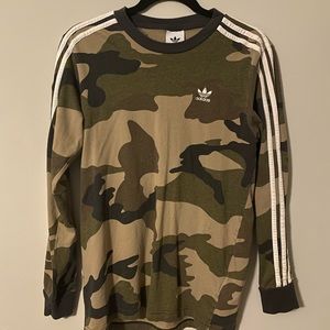 Camo Adidas Long Sleeve Shirt